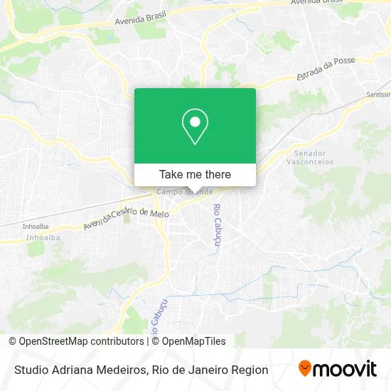 Studio Adriana Medeiros map