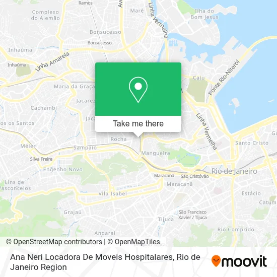 Ana Neri Locadora De Moveis Hospitalares map