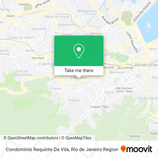 Condomínio Requinte Da Vila map
