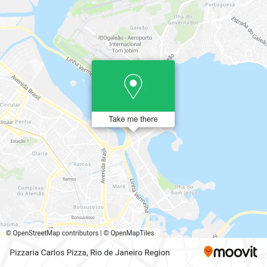 Pizzaria Carlos Pizza map