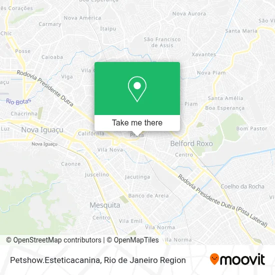 Petshow.Esteticacanina map