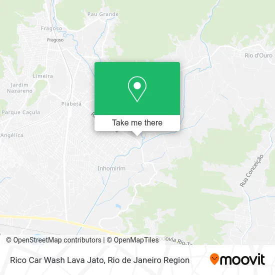 Rico Car Wash Lava Jato map