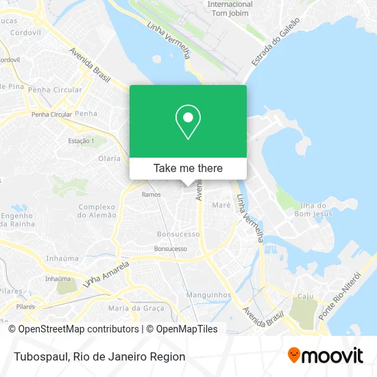 Tubospaul map