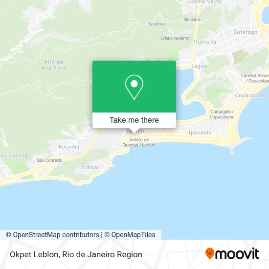 Okpet Leblon map