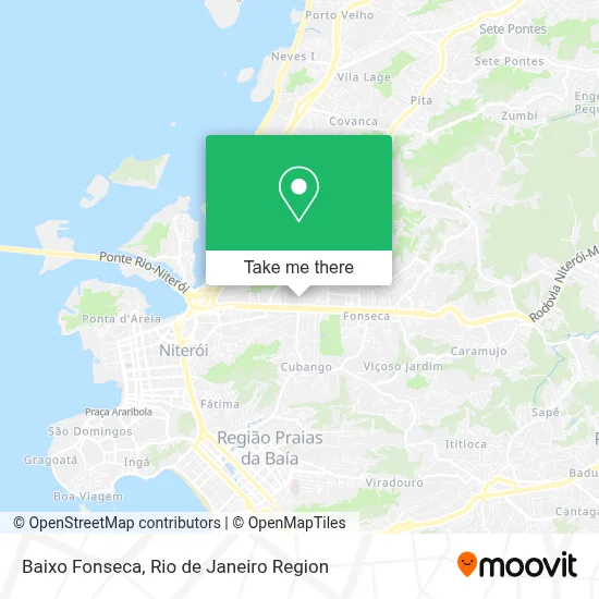 Baixo Fonseca map