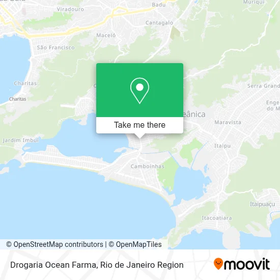 Drogaria Ocean Farma map