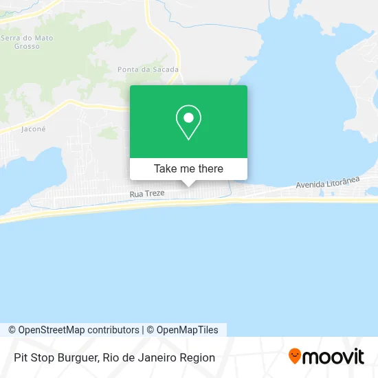 Pit Stop Burguer map
