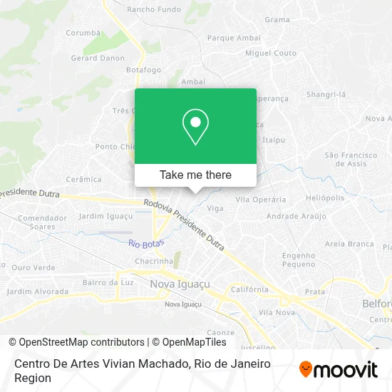 Centro De Artes Vivian Machado map