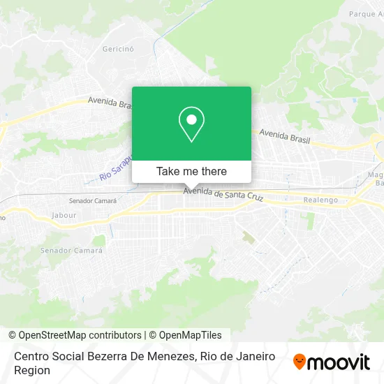 Centro Social Bezerra De Menezes map
