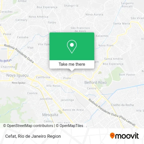 Cefat map