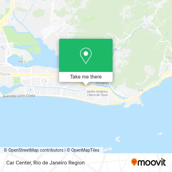 Car Center map