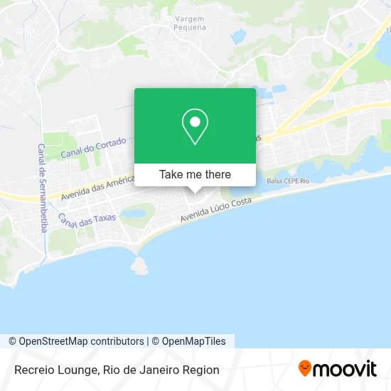 Recreio Lounge map