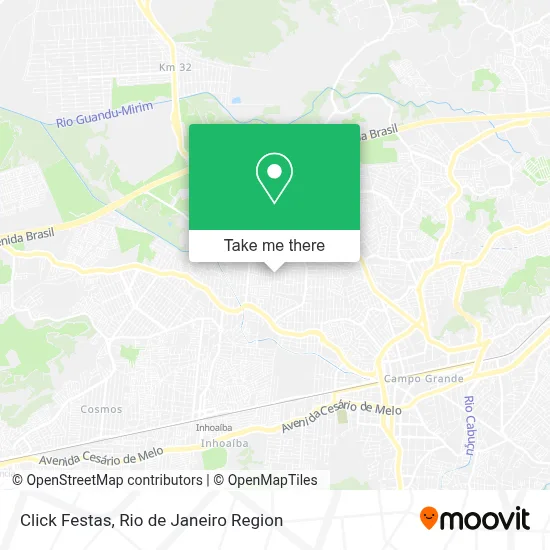 Click Festas map