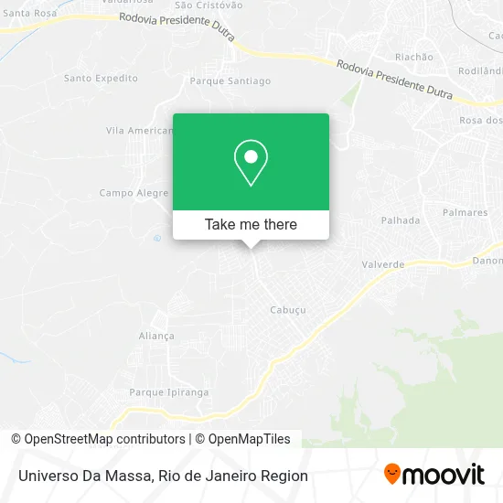 Universo Da Massa map