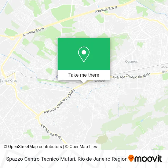 Spazzo Centro Tecnico Mutari map