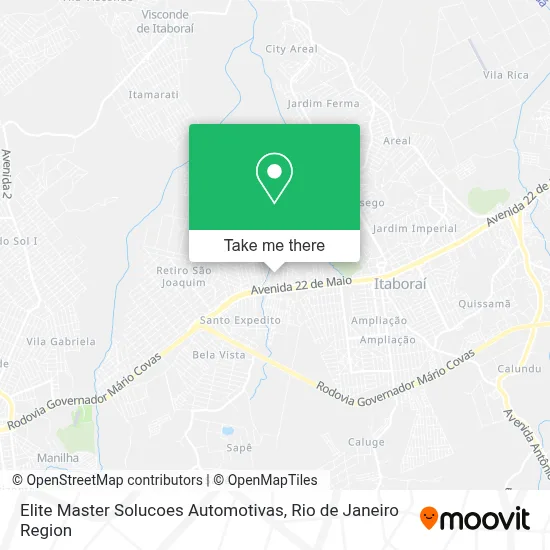 Elite Master Solucoes Automotivas map