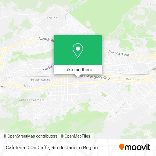 Cafeteria D'On Caffè map