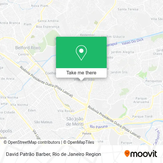 David Patrão Barber map