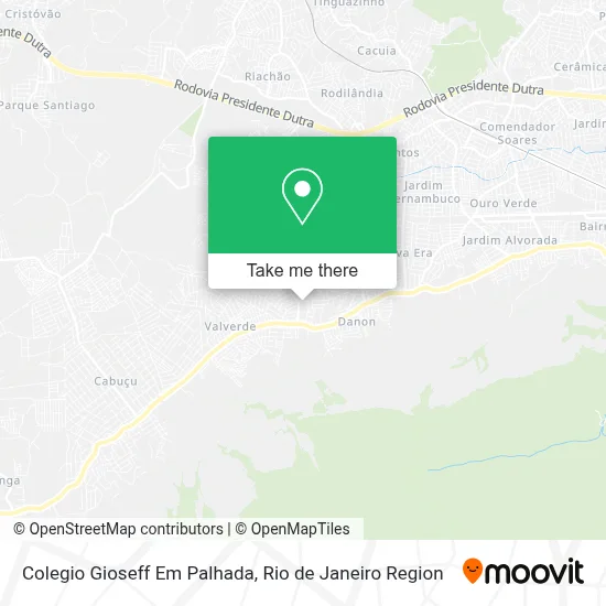 Colegio Gioseff Em Palhada map