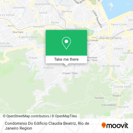 Condominio Do Edificio Claudia Beatriz map