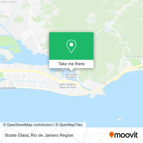 Boate Glass map