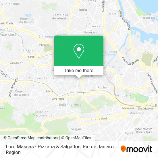 Lord Massas - Pizzaria & Salgados map