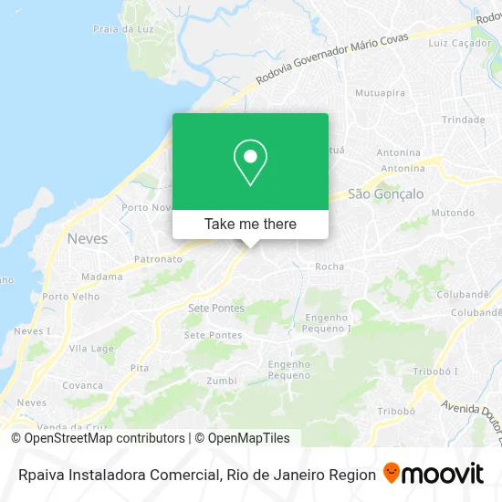 Rpaiva Instaladora Comercial map