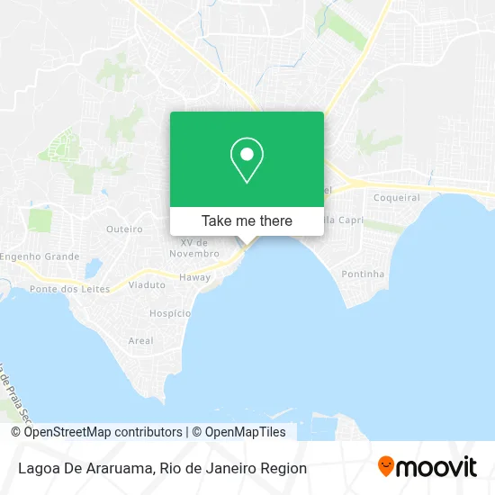 Lagoa De Araruama map