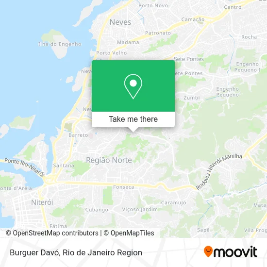 Burguer Davó map