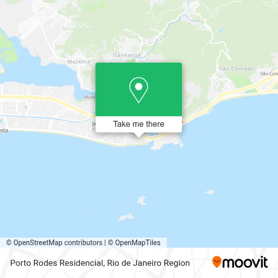 Porto Rodes Residencial map