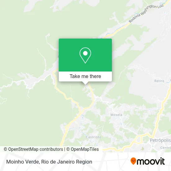 Moinho Verde map