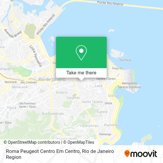 Roma Peugeot Centro Em Centro map