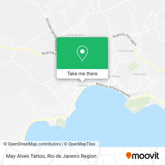 May Alves Tattoo map