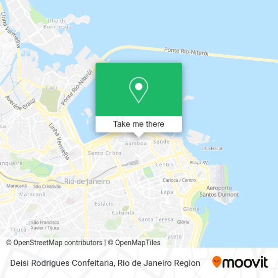 Deisi Rodrigues Confeitaria map
