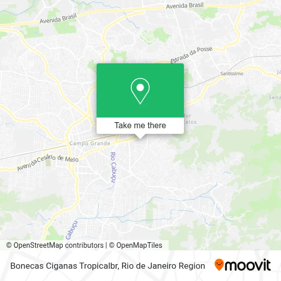 Bonecas Ciganas Tropicalbr map