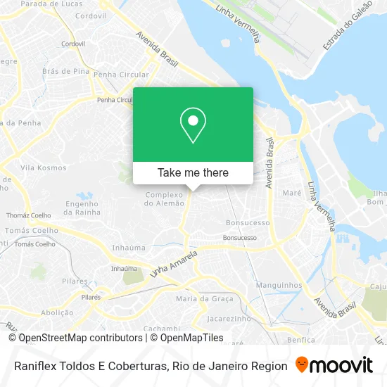 Raniflex Toldos E Coberturas map
