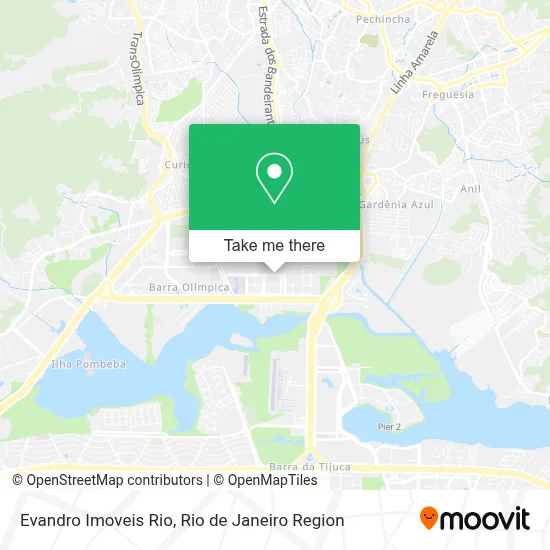 Evandro Imoveis Rio map