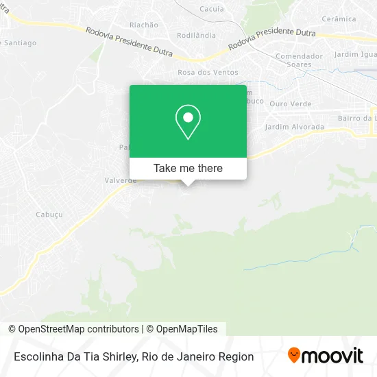 Escolinha Da Tia Shirley map