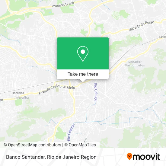 Banco Santander map