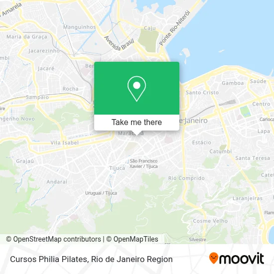 Cursos Philia Pilates map