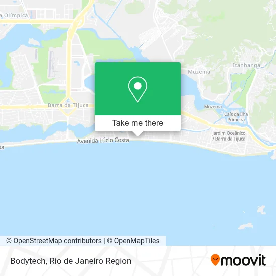 Bodytech map