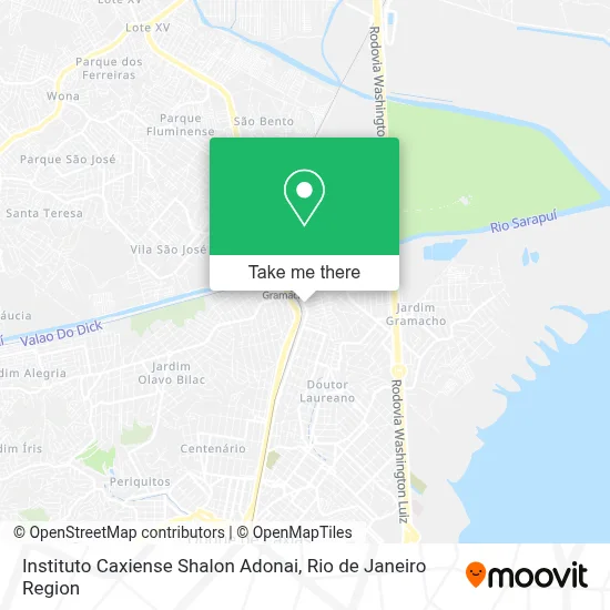 Instituto Caxiense Shalon Adonai map