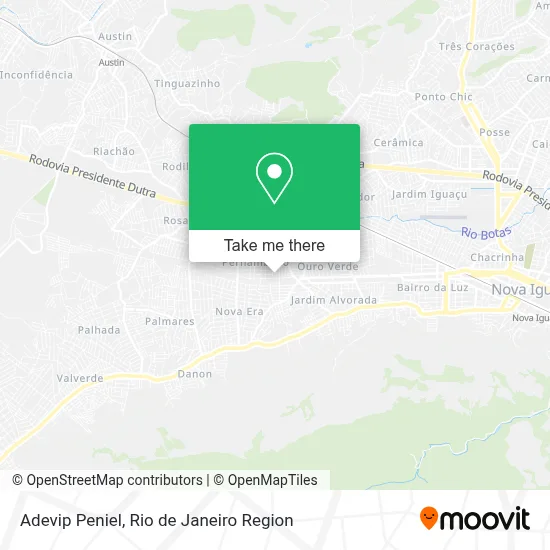 Adevip Peniel map