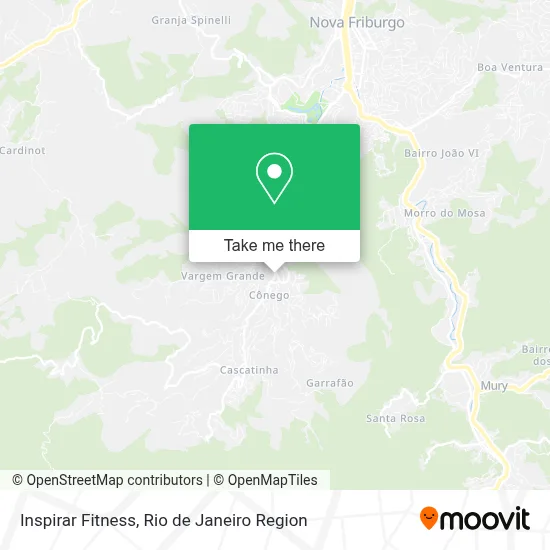 Inspirar Fitness map