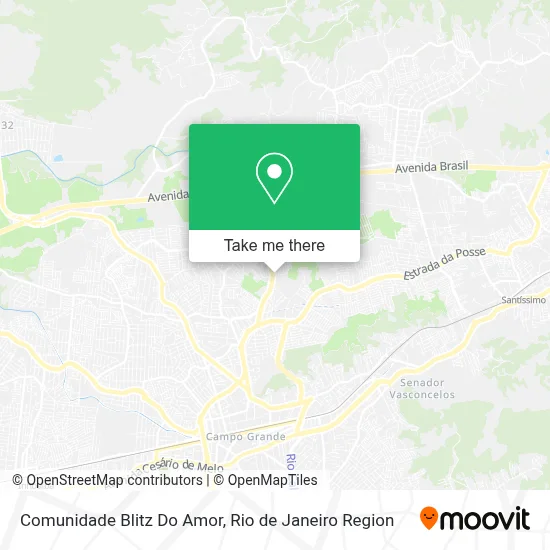 Comunidade Blitz Do Amor map