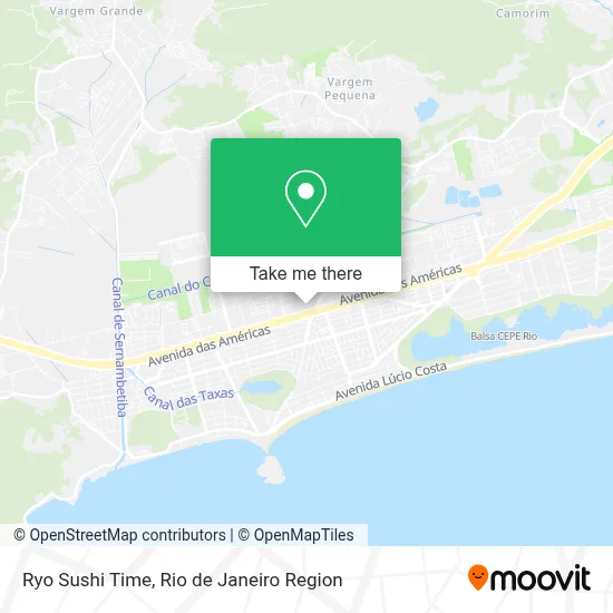 Ryo Sushi Time map