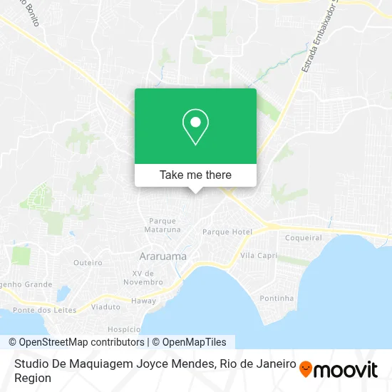 Studio De Maquiagem Joyce Mendes map