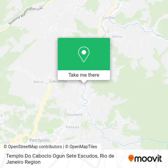 Templo Do Caboclo Ogun Sete Escudos map