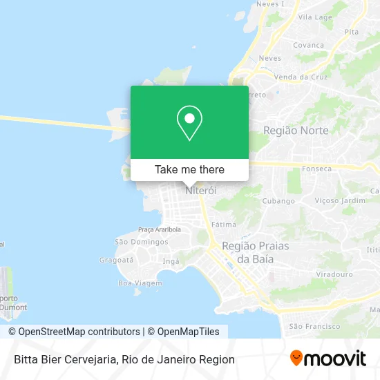 Bitta Bier Cervejaria map