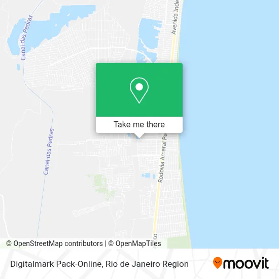 Digitalmark Pack-Online map